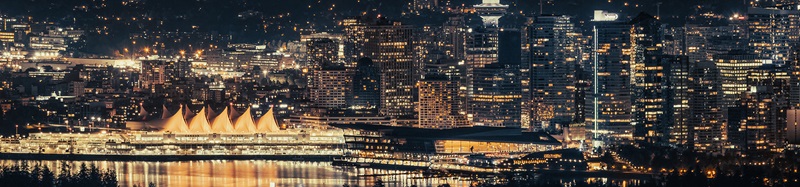 Vancouver at night