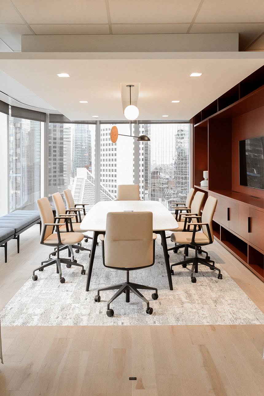 Lawson Lundell Calgary office boardroom