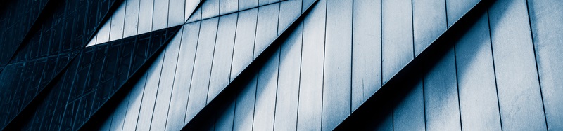 Close-Up Of Modern Office Buildings