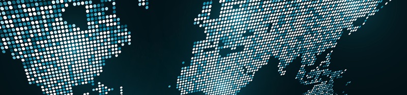 Technology image of globe