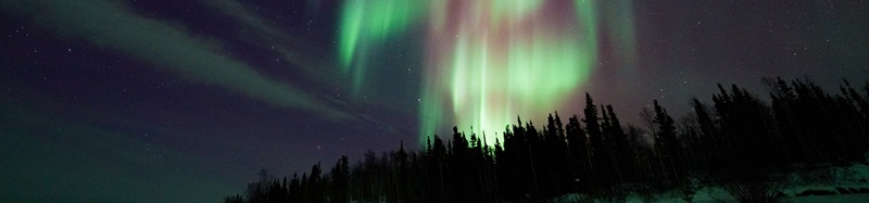 Aurora Borealis, Northern Lights at Yellowknife