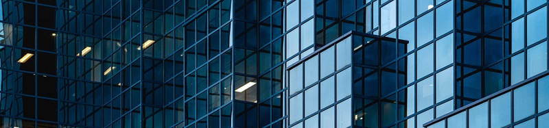 A modern office building detail