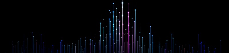 Abstract dot point connect with gradient line